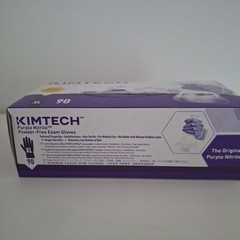 Kimtech Purple Nitrile Powder Free Exam Gloves XL