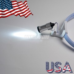 ETERFANT Dental 5W LED Lightweight Silicone Medical Headlamp Surgery Blue 5700K
