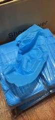 1000 pcs – Disposable Shoe Covers Large – Heavy Duty Non-Woven | Fits Men 11.5