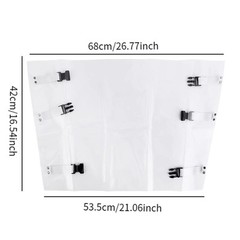 1/2/3/4Pcs Dental Chair Foot Pad Cover Direct Replace Bed Chair Dustproof Cover