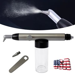 Dental Alumina Air Abrasion Polisher Microetcher Sandblasting Gun 4Hole W/ Water