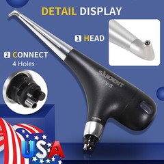 Dental 20:1 Reduction Implant LED Fiber Optic Contra Angle Handpiece Fit NSK MAX