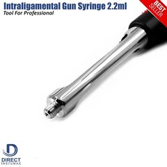 Dental Anesthetic Syringe Intraligamental Gun 1.8ML Injection AMR + EUR Threads