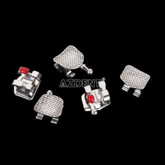 50X Dental Orthodontic Brackets Braces Mini Standard Roth MBT .018 .022 AZDENT
