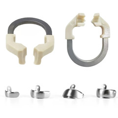 Dental Titanium Ring Sectional Matrix Band System Fit Palodent V3 Garrison Clamp