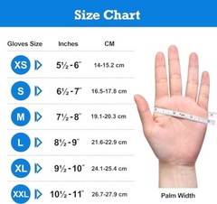 100 Disposable Nitrile Gloves 6 mil Heavy Duty Gloves Cooking Latex Powder Free