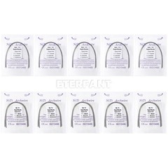 10pc/pack ETERFANT Dental Ortho Arch Wires Super Elastic NiTi/Stainless Steel