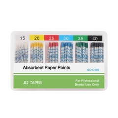 Dental Absorbent Paper Points/Gutta Percha Points with Scale Obturating Tips Bar