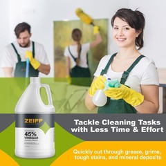 45% Pure Concentrated Vinegar – Technical Grade Acetic Acid Solution for Home…