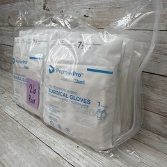 PremierPro Polyisoprene HYBRID Surgical Glove *26 Pair* Size: 7.5 *See Date*4-25