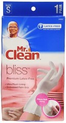 4 Pair Small White Protective Gloves Latex Free Soft Lining 12 Inch Cuff