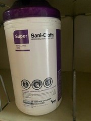 PDI Q86984 – Super Sani-Cloth Wipes XL 7.5″ x 15″ 65/Canister, Exp 10/2022