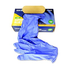 1000pcs Disposable Nitrile Gloves, S-M-L-XL, Blue, FDA, Pure Nitrile, F.D.A