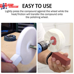 Buffing Polishing Cutting Compounds 1 Lbs.Kit Polishing Rouge Bars for Buffing P