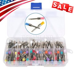 Disposable Dental Prophy Polishing Brush Latch Flat Type Rainbow 200Pcs/Box