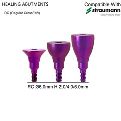 US Dental Healing Cap Abutment NC/RC Cover Screw Compatible Straumann ITI BL/BLT