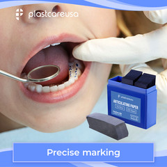 300 Blue Articulating Paper Strips Dental / 55×18 mm Ultra-Thin Occlusal Contact