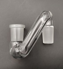 DISCOUNTED 18mm Female-Male Glass Drop Down Attachment Adapter