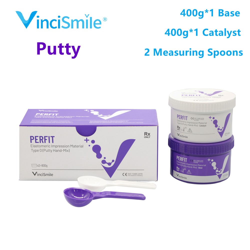 VPS Dental Impression Material Putty Heavy Regular Light Body Fast Normal Set