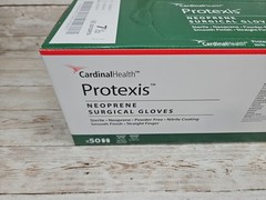 Protexis Neoprene Surgical Gloves, 2D73DP75, *1 Box* Size: 7.5 *See Dates*