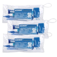 50packs Diental Ortodoncia Cuidado de Limpieza de Viaje Cepillo Hilo Oral Kits