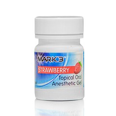 NEW Mark 3 Dental Topical Anesthetic Gel 20% Benzocaine 1oz Jar