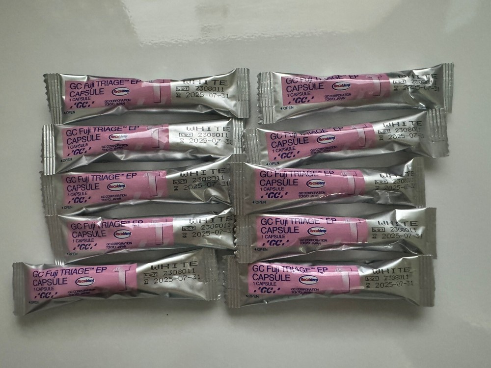 GC Fuji TRIAGE EP – 10 Capsules White (Exp. 2025-07-31)