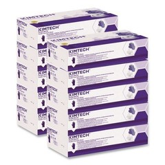 Kimtech PURPLE NITRILE Gloves, Powder-Free, X-S, 9.5″ Long, 100/Box, 2 Boxes/PK