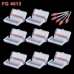 Dental Brownie Polishers Friction Grip FG Burs Mini Points 1.6mm AZDENT 12pc/Bo