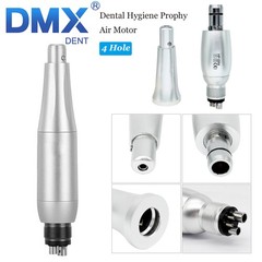 4:1 Hygiene Prophy Handpiece 360° Swivel Straight Cone Air Motor 4Holes Dental