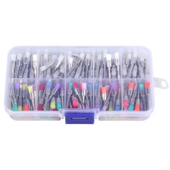 200pcs Dental Prophy Teeth Polishing Brushes Rubber Flat Latch Type Mixed SA