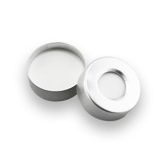 10000pcs 20mm Aluminum Crimp Cap PTFE/White Silicone Septa F 10ml Headspace Vial