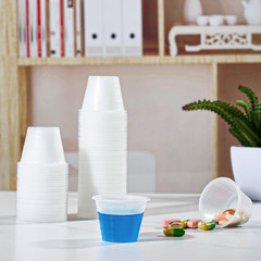 Lilymicky 1000 Count 1 oz Disposable Medicine Cups, 1 1000 ct – 1oz, Frosted