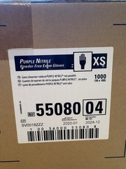 Kimberly-Clark Professional Purple Nitrile Powder-Free Exam Gloves, 55080