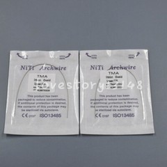 Dental TMA Molybdenum Beta Titanium Ti-Mo Alloy Arch Wire Rectangular/Round