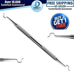 3Pcs Basic Ortho Kit Placing & Removing Elastic Ligatures Orthodontic Instrument