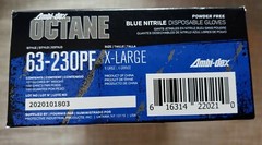 PIP Ambi-dex Octane Nitrile Powder Free Glove – 63-230PF – 100 per Box Sz. XL
