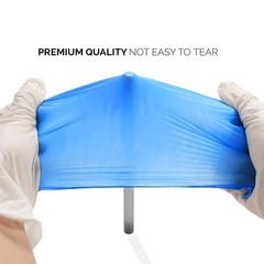 Basic Vinyl Exam Gloves, Latex-Free, Powder-Free, Disposable, Medium, Case of…