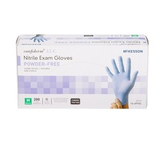 MEDIUM McKesson Confiderm 3.5C Nitrile Exam Gloves – CASE 10 BOXES OF 200 GLOVES