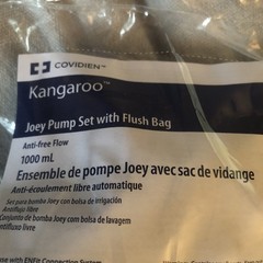 Lot of 30 Joey Pump Feeding Bags Set w/Flush Bag 1000mL REF 763662 New 2-28-2027