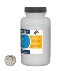 Citric Acid / 1.5 Pounds / 3 Bottles / 99.8% Pure USP Food Grade / Fine Powder