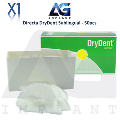 Dental DryDent Sublingual Pads Soft Super Absorbent Saliva Management DIrecta