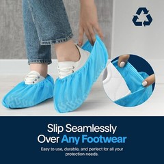 Durable Non-Toxic Boot & Shoe Covers – Large Size, Water-Resistant Protectors