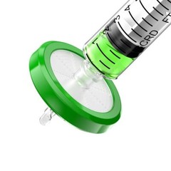 10/100pcs Sterile Syringe Filter PES Membrane 0.22um Pore Size, 33mm Individual