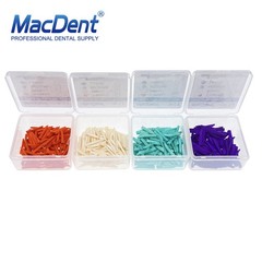 Dental Interdental Composite Contoured Wood Wooden Wedges Matrices 100Pcs/Box