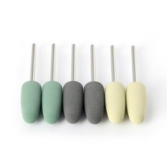 8PCS Dental Burs Resin Base Hidden Denture Polishing Acrylic HP Low-Speed 2.35mm