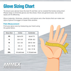 AMMEX Clear Vinyl Disposable Exam Gloves 3 Mil Latex-Free & Food-Safe