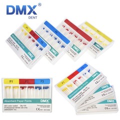 1-100Packs Dental Absorbent Paper Points F1 F2 F3 Root Canal Endodontic DMXDENT