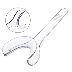 10pcs/packs Dental Autoclavable Lip Cheek Retractor T-shape Mouth Opener Clear