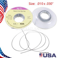 Orthodontic Dental Braces Niti Open Coil Spring Dia.010 Inch 914mm